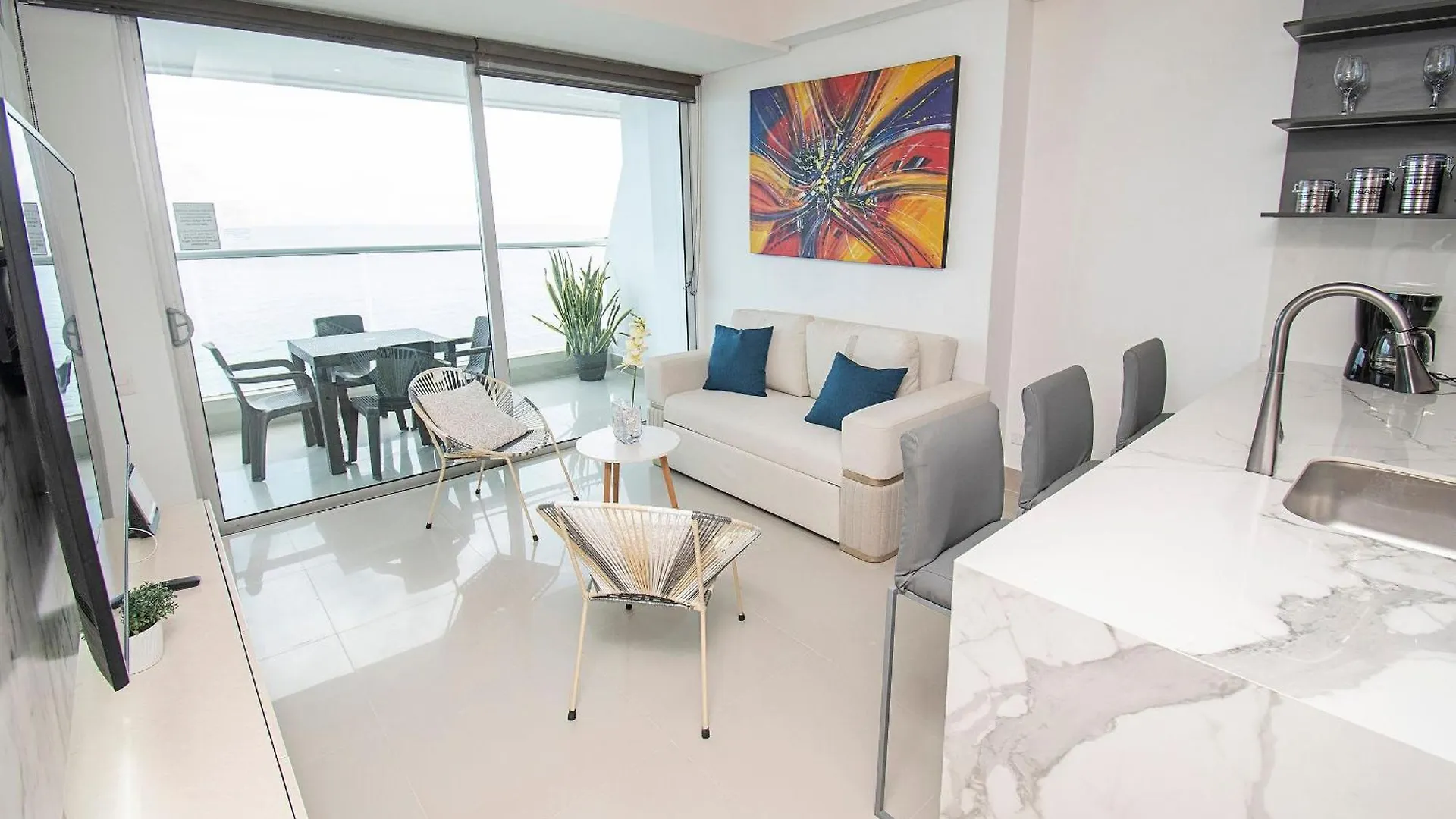 U-Go Palmetto Eliptic - Confort Y Estilo En Cartagena Apartment